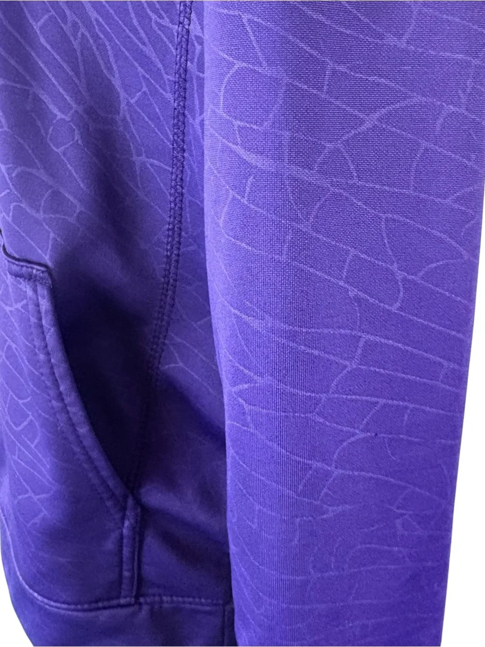 NFL Minnesota Vikings Hoodie Youth Large Pullover Purple Sweatshirt (856 - Picture 3 of 10